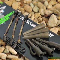 Systeme Plomb Korda Kit COG (par 3) Pour plomb Flat Pear de 56-70g