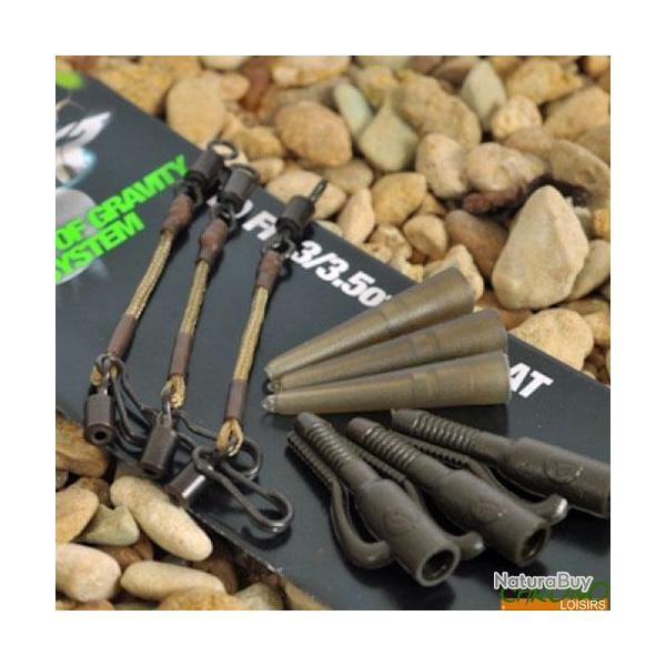 Systeme Plomb Korda Kit COG (par 3) Pour plomb Flat Pear de 56-70g