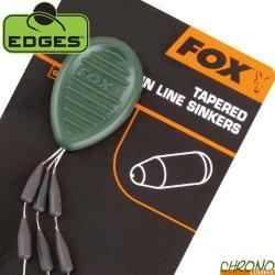 Lest Fox Edges Tapered Mainline Sinkers (par 9)