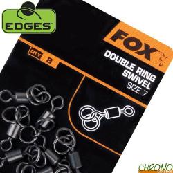 Emerillon Fox Edges Double Ring Swivel T7 (par 10)