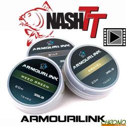 Tresse Nash Armourlink 35lbs 20m Weed