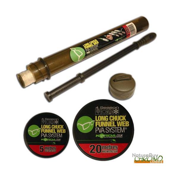 Kit Filet PVA Korda Funnel Long Chuck System 14mm Funnel Longchuck PVA System