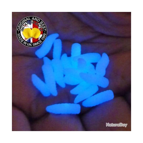 Asticot Enterprise Tackle Phospho Flottant Bleu (par 20)