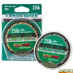 Tresse Extra Carp Camou Viper Black & Green 20m 35lbs