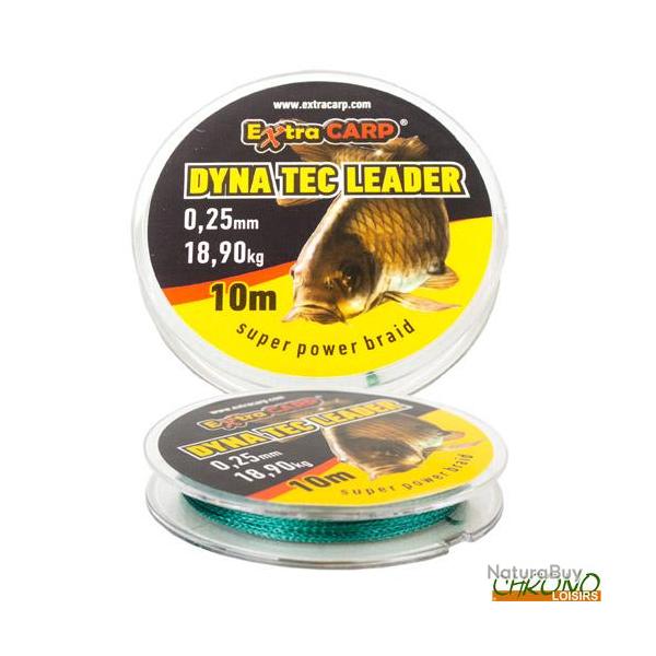 Tresse Extra Carp Dynatec Leader 10m 0.25mm