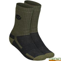 Chaussettes Korda Merino Wool Sock Olive 41/43