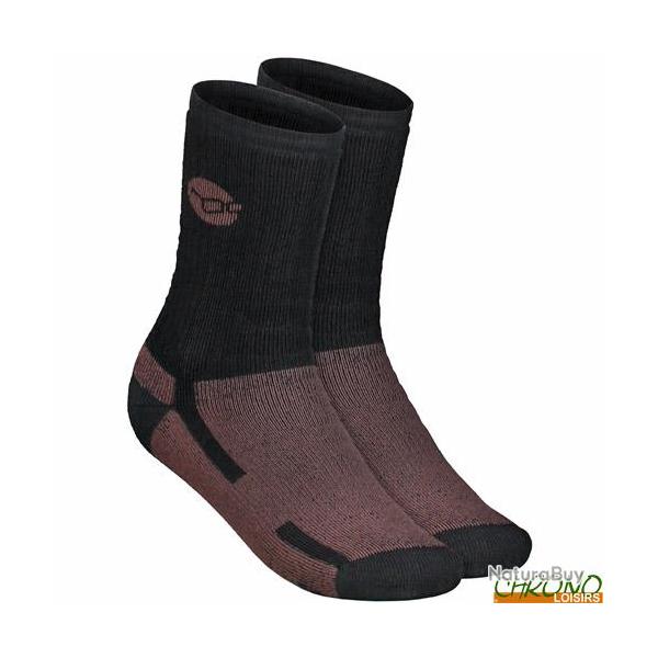 Chaussettes Korda Merino Wool Sock Black 41/43