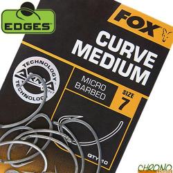 Hameçon Fox Edges Armapoint Curve Shank Medium (par 10) n° 6