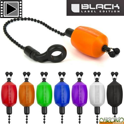 Indicateur Touche Fox Black Label Dumpy - Détecteur Prise Carpe Pêche Avec Poids Laiton Optionnel