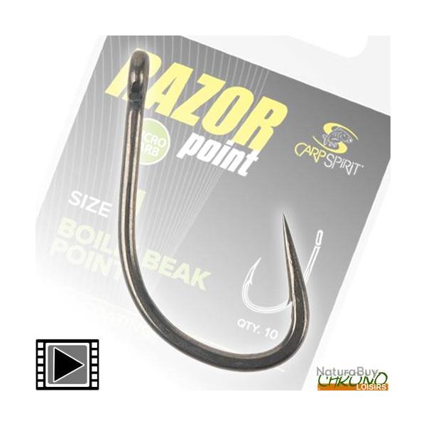 Hameon Carp Spirit Razor Continental XS (par 10) n 4