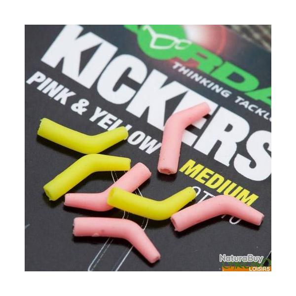 Adaptateur Korda Kicker Yellow/Pink (par 10) Small