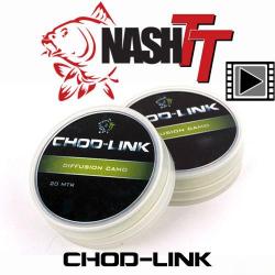 Monofilament Nash Chod-Link 20m  20lbs
