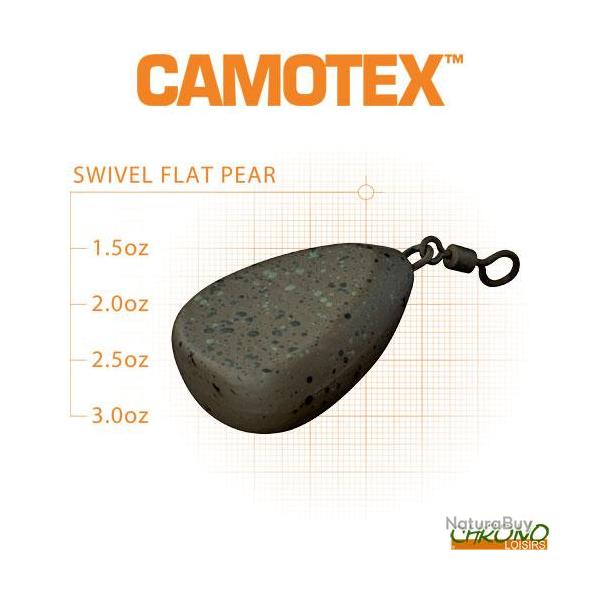 Plomb Fox Flat Pear Camotex 42g