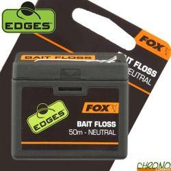 Fil Dentaire Fox Edges Bait Floss Neutre Distributeur 50m