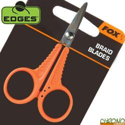 Ciseaux à Tresse Fox Edges Micro Scissors Orange