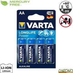 Pile Varta Longlife Power AA LR06 1.5V (par 4)