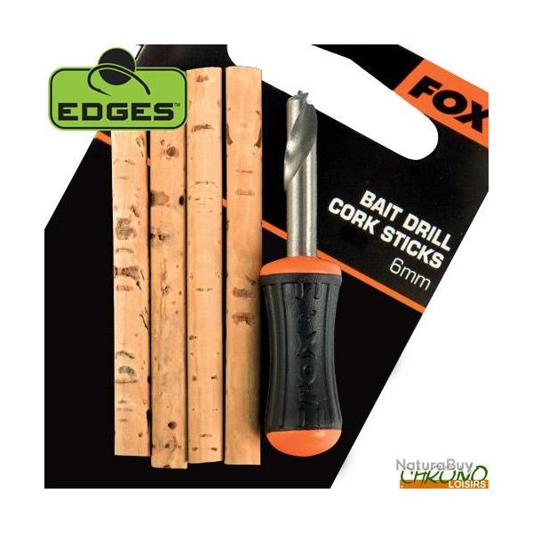 Foret  Tiger Fox Edges Drill & Cork Stick Set