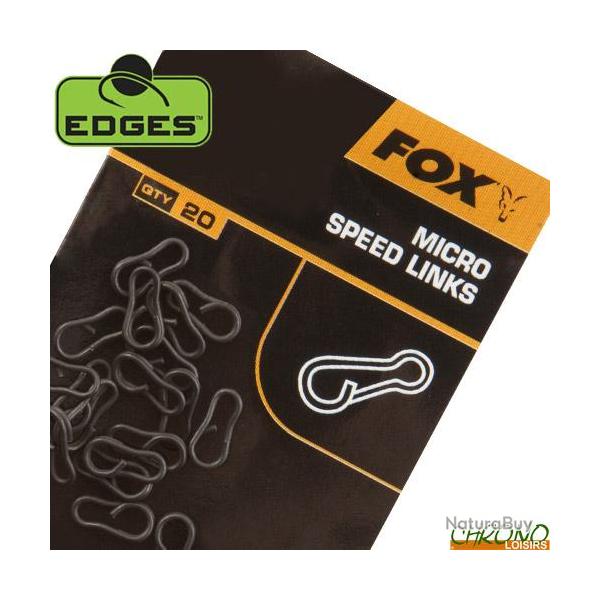 Agrafe Fox Edges Speed Links Micro (par 20)