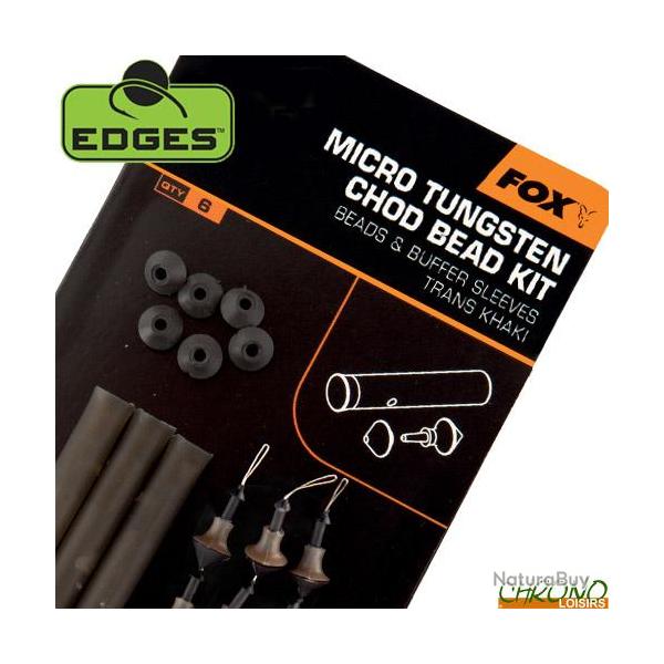 Kit Montage Fox Edges Micro Chod Bead Kit (par 6)