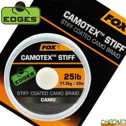 Tresse Fox Camotex Stiff Coated Camo 20m 35lbs