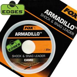 Tresse Fox Armadillo Camo Shock & Snag Leader 20m 40lbs