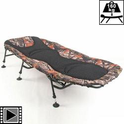 Bed Chair Carp Design Camo Line Evo 6 pieds