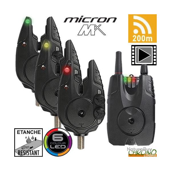 Coffret Fox Centrale 3 Dtecteurs Micron MX