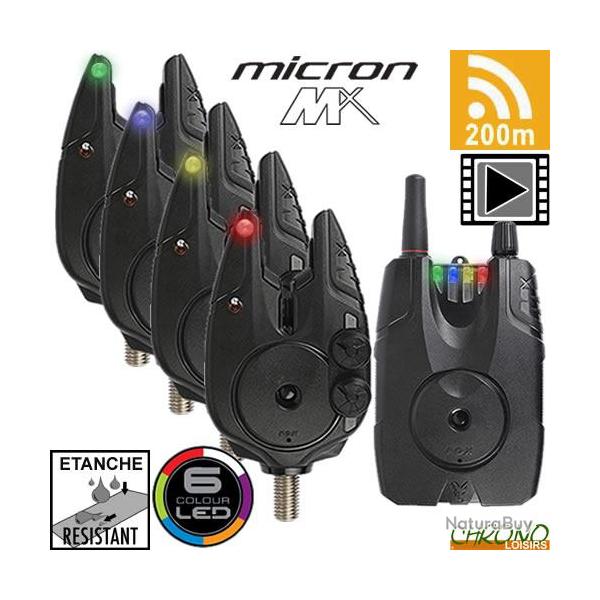 Coffret Fox Centrale 4 Dtecteurs Micron MX