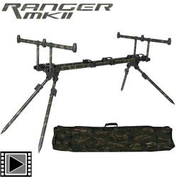 Rod Pod Fox Ranger MKII Camou 3 cannes