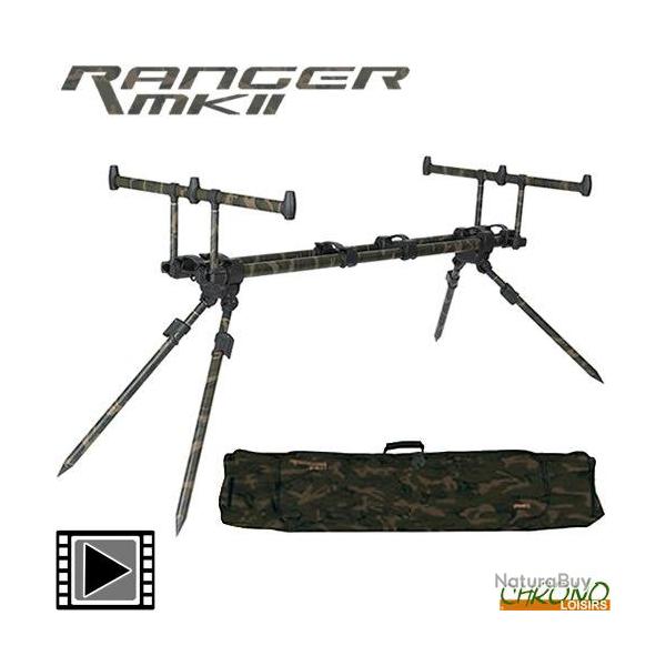 Rod Pod Fox Ranger MKII Camou 3 cannes