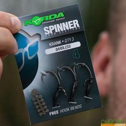 Hameçon Korda Spinner Hook Section Krank (par 3) n° 4