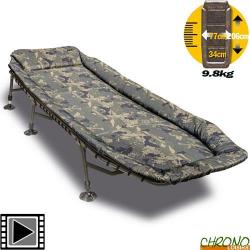 Bed Chair Solar Undercover Camo 6 pieds