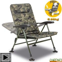 Level Chair Solar Undercover Camo Recliner