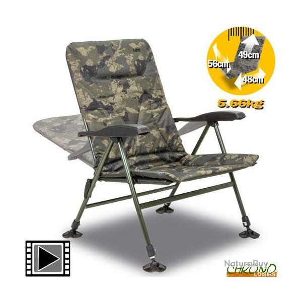 Level Chair Solar Undercover Camo Recliner