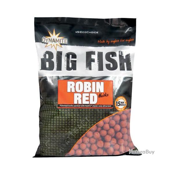 Bouillettes Dynamite Baits Robin Red 15mm 1.8kg