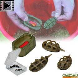 Feeder Carp Zoom Fanatic Method (Set de 4 pieces)