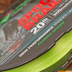 Tresse Korda Spod Braid Fluoro Green 0.16mm 300m