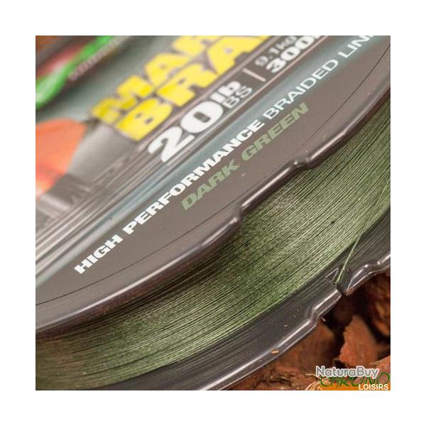 Tresse Korda Marker Braid Dark Green 0.16mm 300m