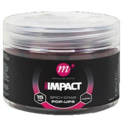 Pop Ups Mainline High Impact Spicy Crab 15mm 150ml