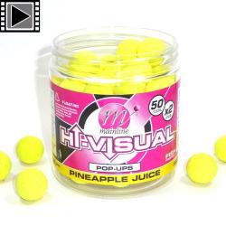 Pop Ups Mainline Fluo Hi Visual Pineapple Juice 15mm 150ml