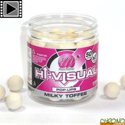 Pop Ups Mainline Fluo Hi Visual Milky Toffee 15mm 250ml