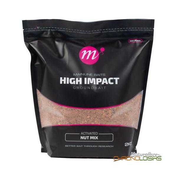 Method Mix Mainline Groundbait High Impact Nut Mix 2kg