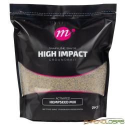 Method Mix Mainline Groundbait High Impact Hempseed Mix 2kg