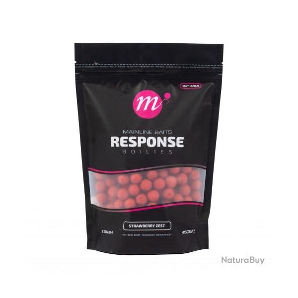 Bouillettes Mainline Response Strawberry Zest 15mm 450g