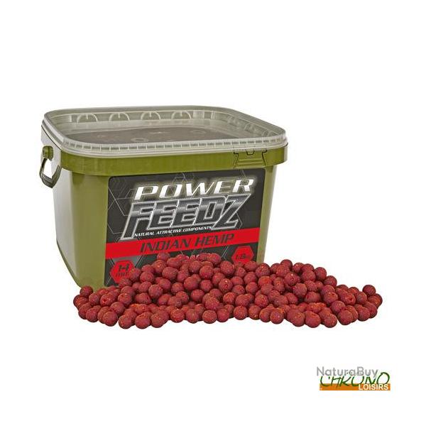 Bouillettes Starbaits Power Feedz Indian Hemp 14mm 1.8kg