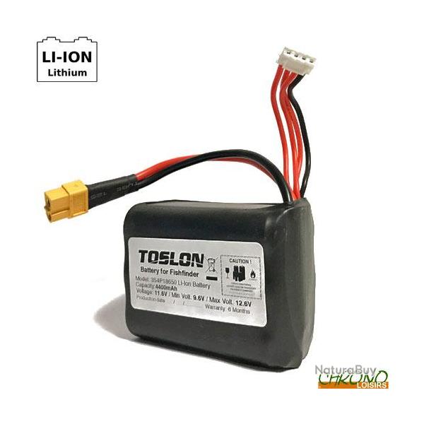 Batterie Externe Toslon 4400mAh 3S pour Echosondeur