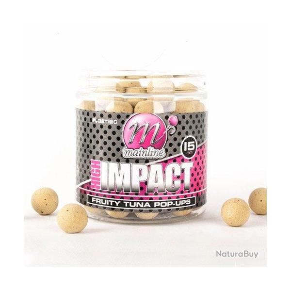 Pop Ups Mainline High Impact Fruity Tuna 15mm 250ml