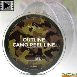 Nylon Avid Carp Outline Camo 1000m 0.31mm