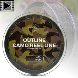 Nylon Avid Carp Outline Camo 1000m 0.33mm