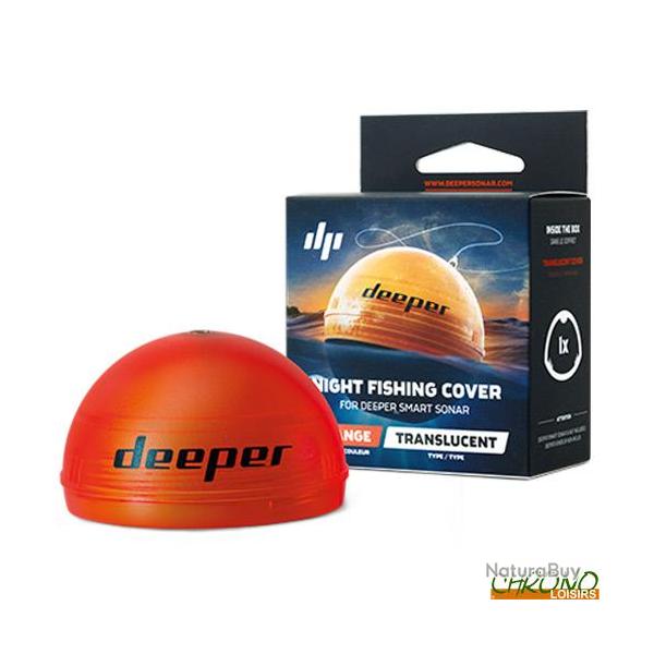 Couvercle Orange Fluo Deeper pour Pche de Nuit